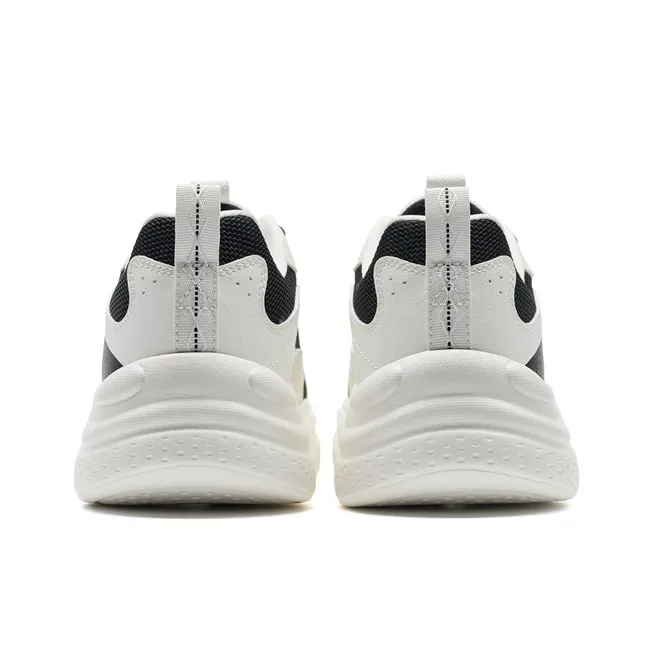 XTEP Lightweight And Wear resistant Low Top Casual Shoes Women's Canvas White/Black-4