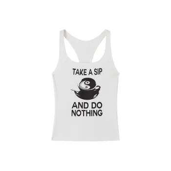 CONP Tank Tops Unisex White