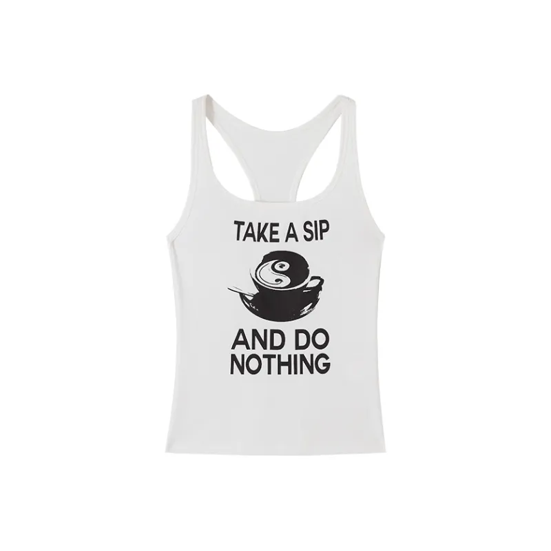 CONP Tank Tops Unisex White-0