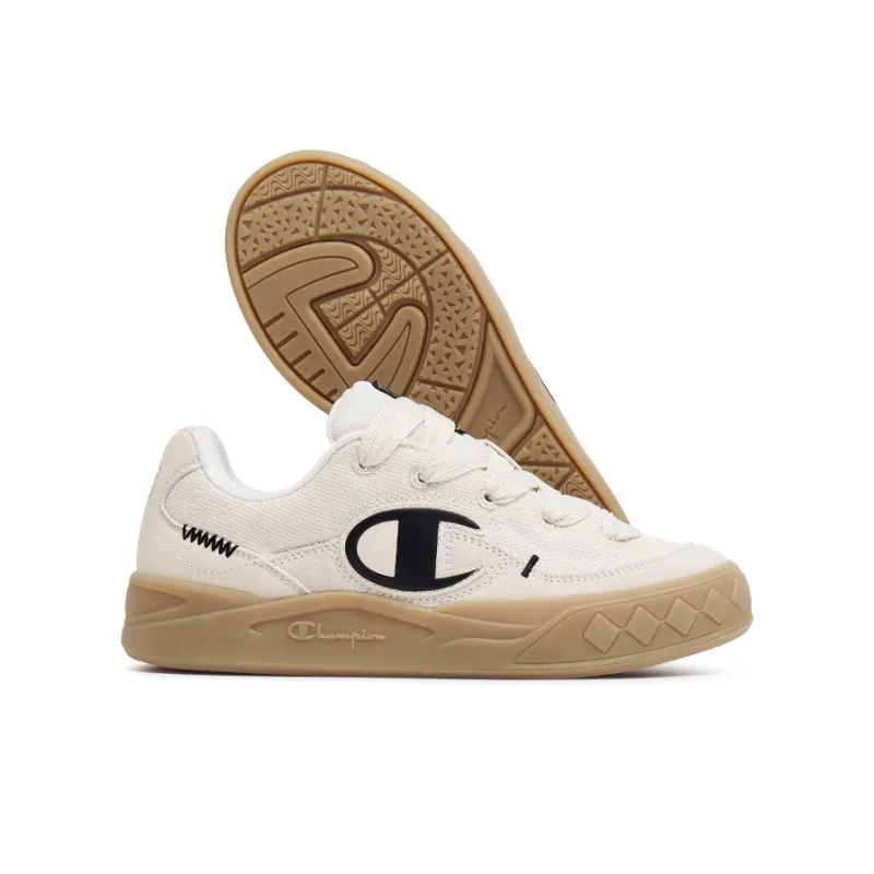 Champion Atomic Shoes Low Top Skateboard Shoes Unisex Linen/Black-1