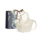 White+Charm+Shopping Bag