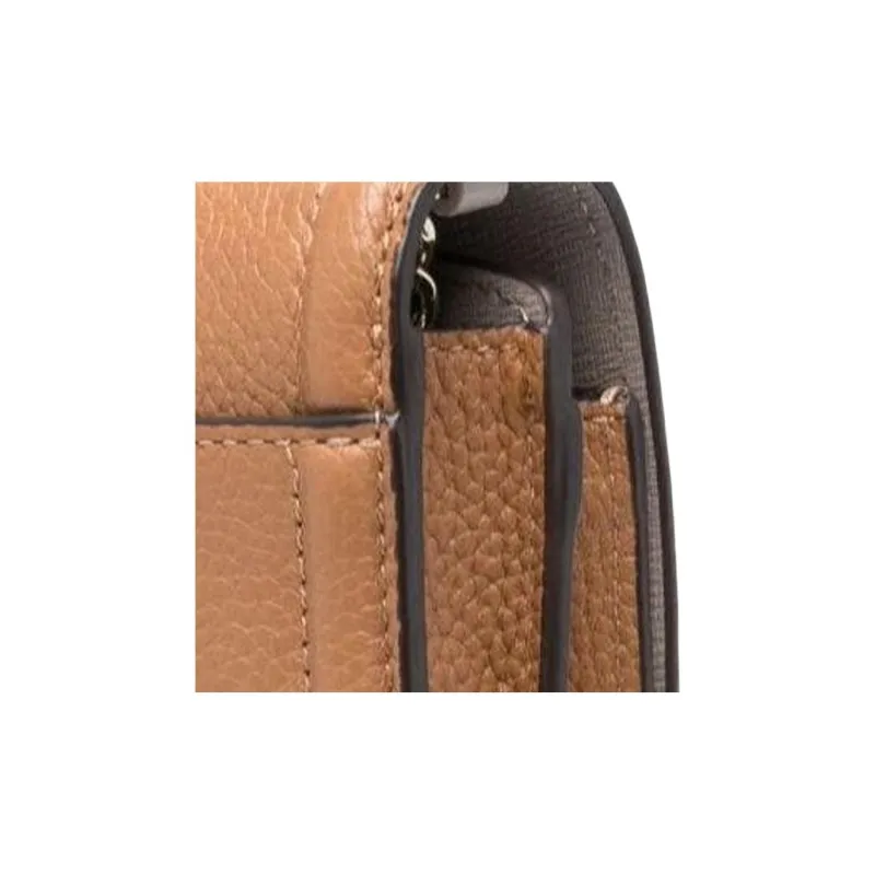 Kate Spade Litchi Grain Leather Cell Phone Pouch Shoulder Bag Crossbody Bag Women's Camel-3