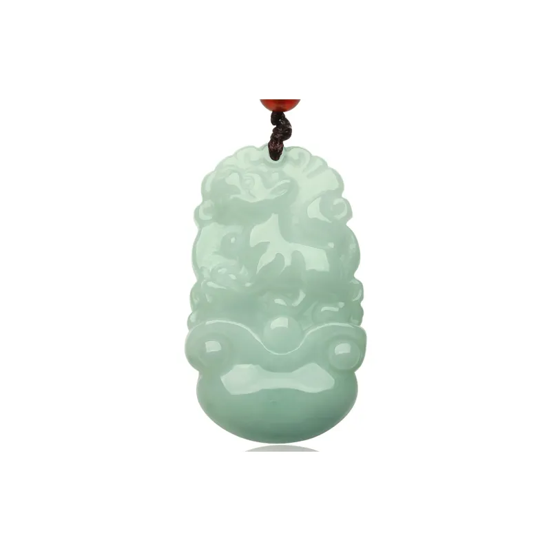 Oriental Jade Glutinous Jade Jadeite Necklaces Unisex-50