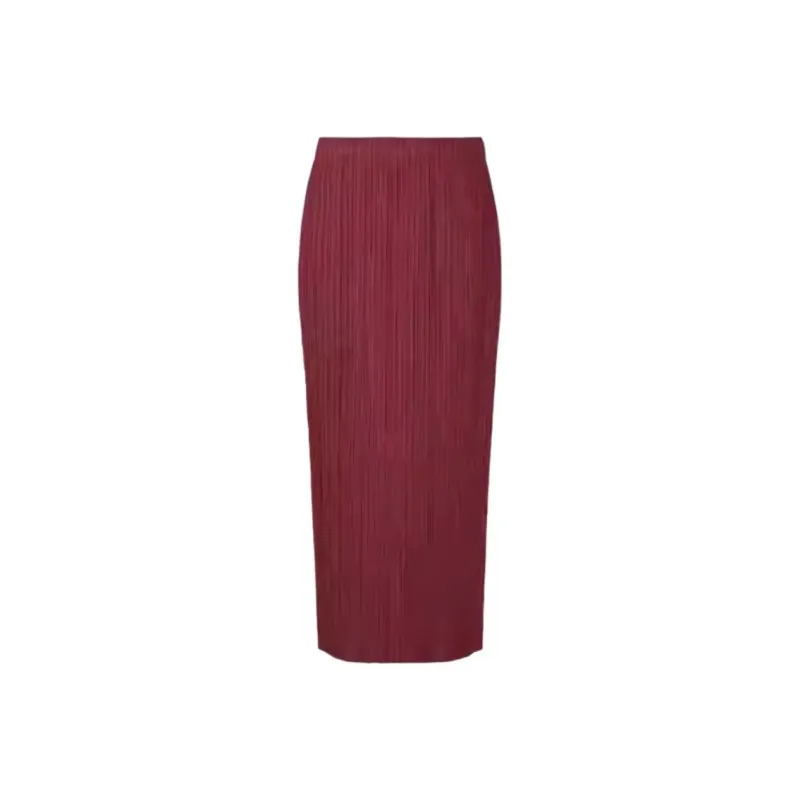 PLEATS PLEASE ISSEY MIYAKE Casual Long Skirt Women's-4