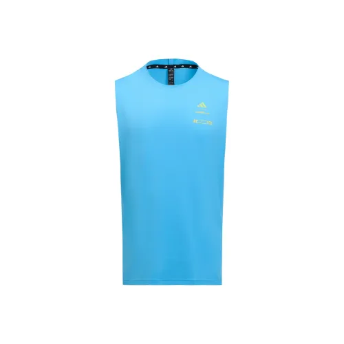 Adidas x LAIMEI,LIANMINGKUAN SS25 Tank Top Men's Light Magic Blue