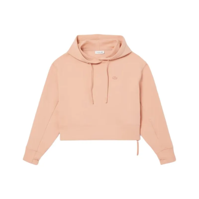 LACOSTE Short cut Hoodie-0