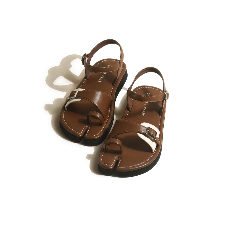 CHENTER KATER One Strap Sandals Women's-6