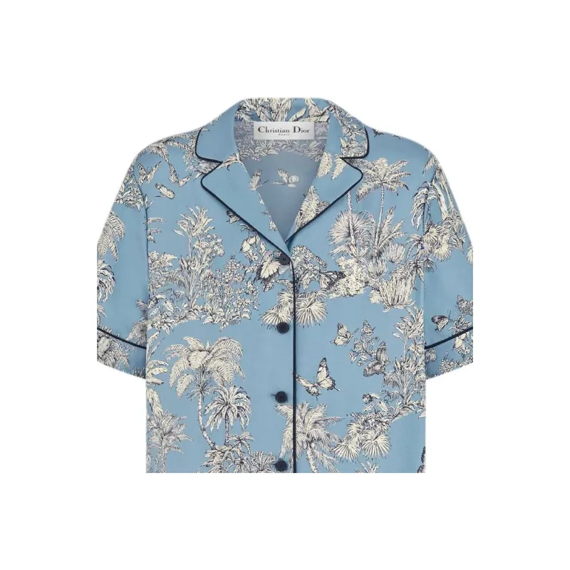 DIOR Dioriviera SS25 Shirt Women's Sky Blue-2