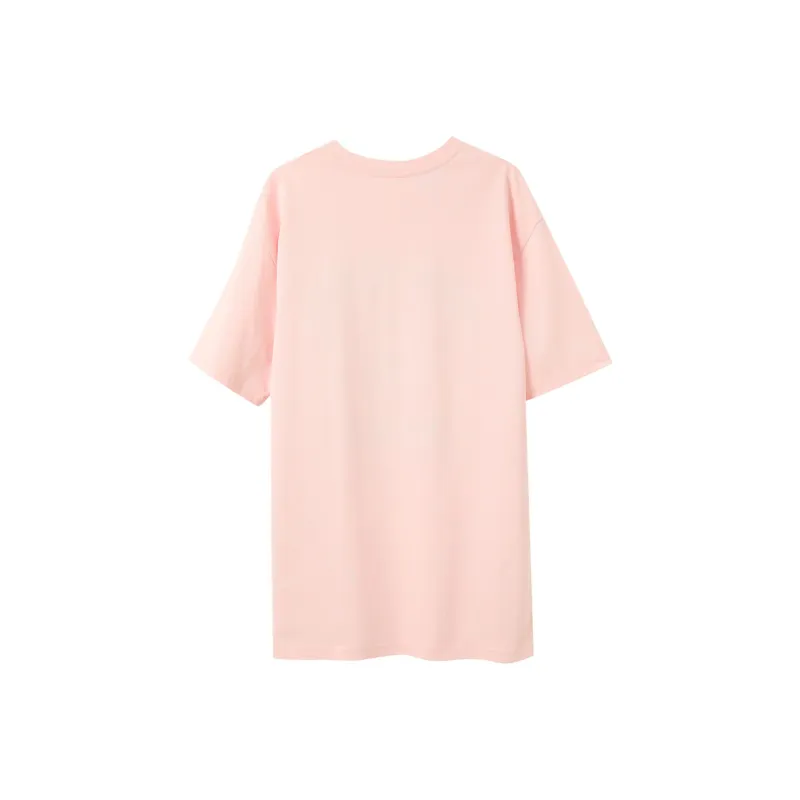 3COLOUR T Shirts Women's Light Pink-1