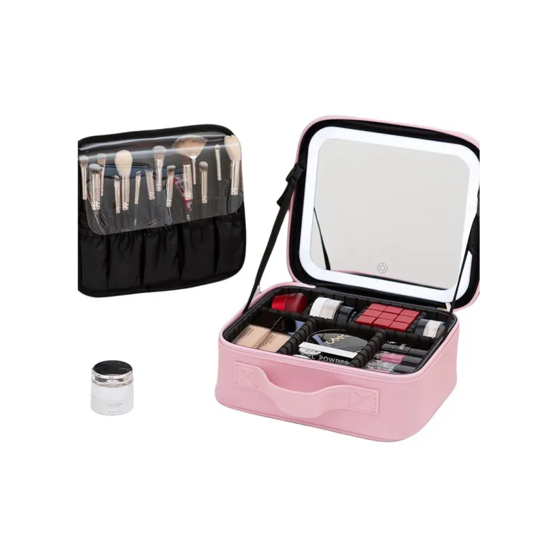 THE THREE SHEEP Fashion Appearance Best Selling Makeup Case With Light-3