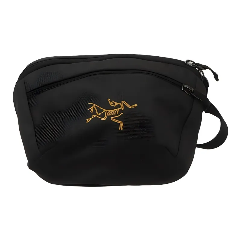 Arcteryx Mantis 1.5L Crossbody Bag Outdoor Bag Polyester Black Unisex-1