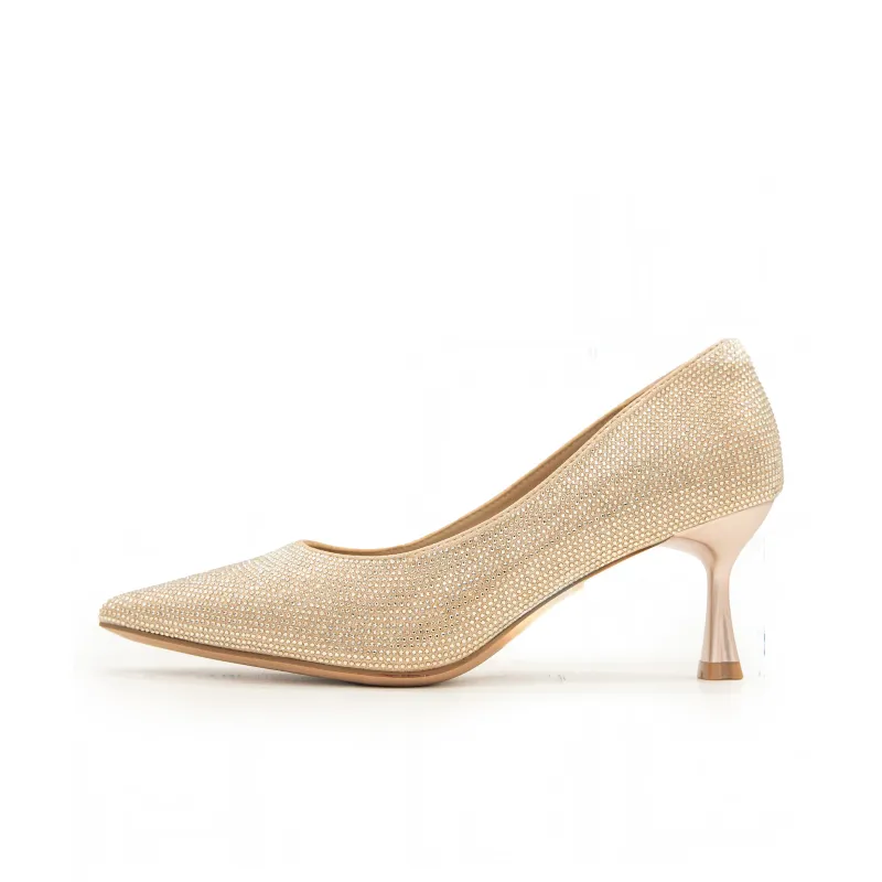 FED High Heels Women's Gold-0