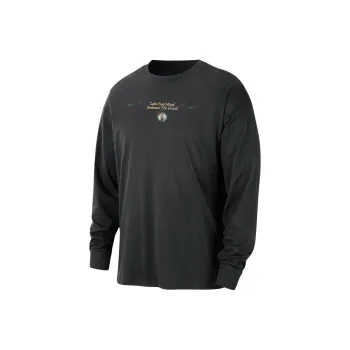 Nike Boston Celtics Courtside Men's Nike Nba Max90 Long Sleeve T Shirt