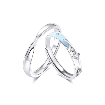 KUMET 999 Fine Silver Rings Unisex
