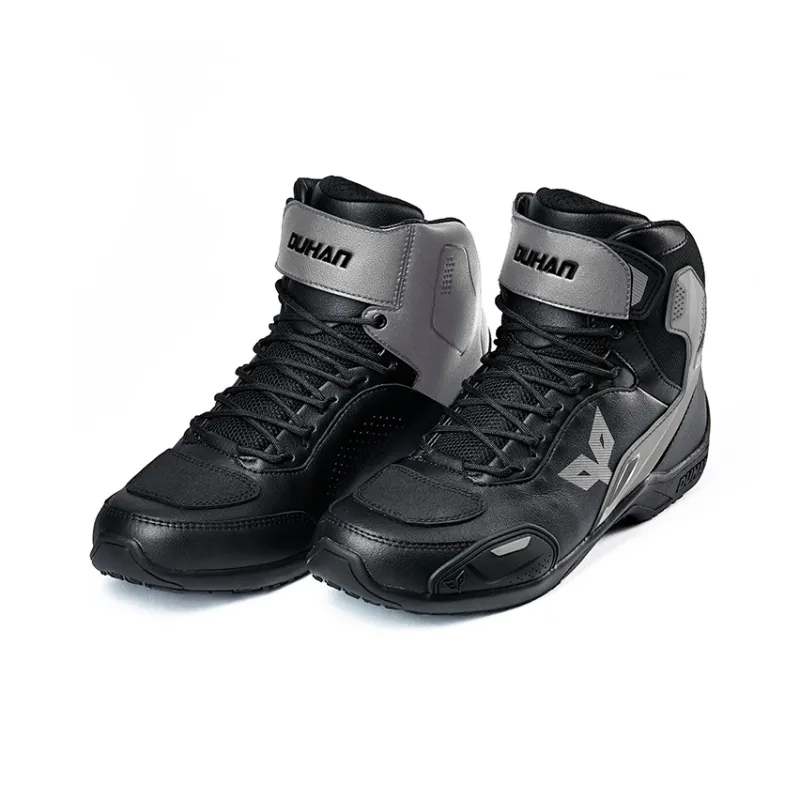 Duhan Breathable Abrasion Resistant Protective Motorcycle Shoes Men's-4