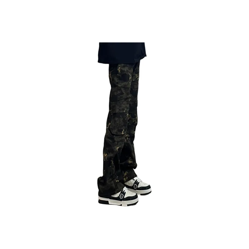 CORNILOT Cargo Pants Unisex Camouflage-1