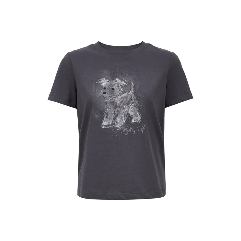 ONLY T Shirts Women's E40 Titanium Gray-0