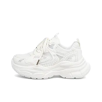 Warrior Anti Slip Wear Resistant Low Top Casual Running Shoes Women's Beige Gray