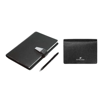 Swarovski Writing Instrument Adorned With Ink Black Swarovski Element And Inlaid Laptops