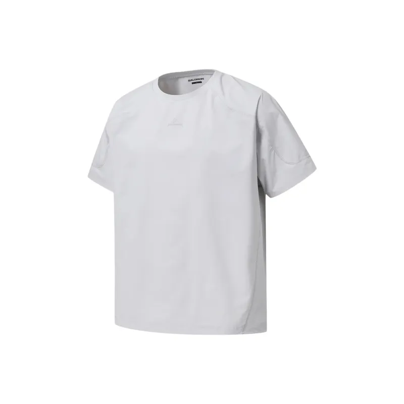 SALOMON T Shirt Men's Light Gray-2