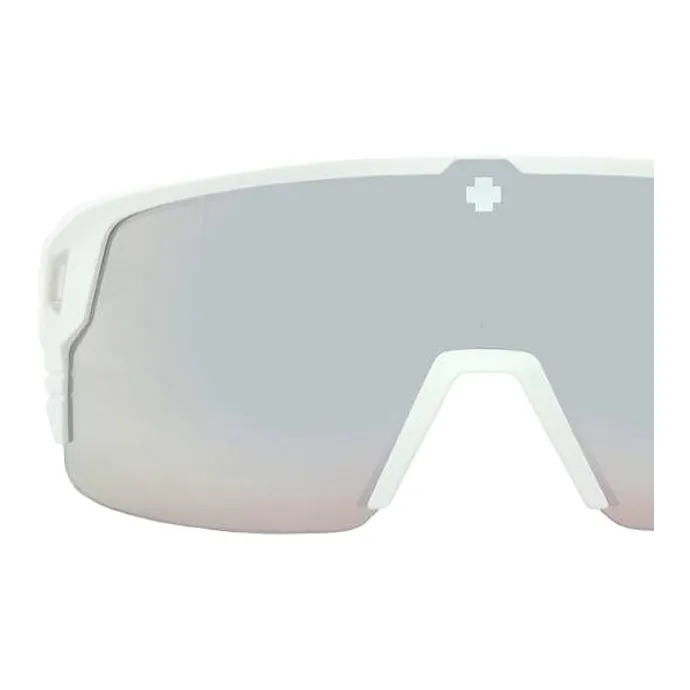 SPY Irregular Shape Sunglasses Men's White-2