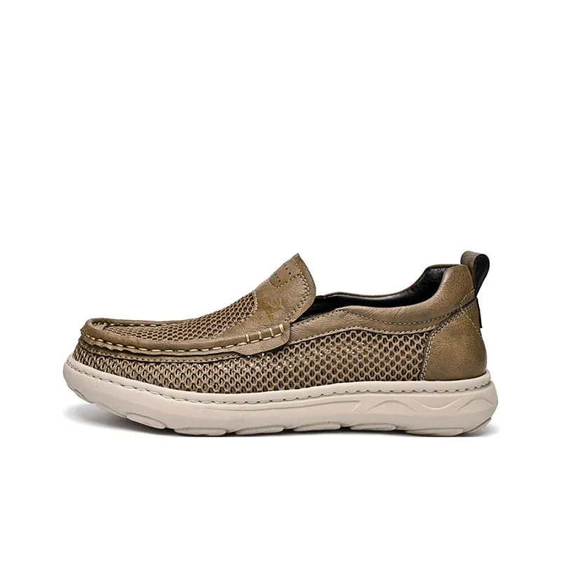 Kangaroo Head Abrasion Resistant Low Top Casual Shoes Men's-0