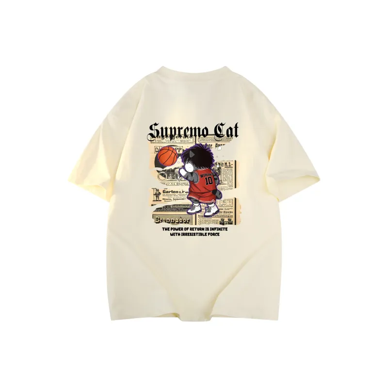 Supremo Cat T Shirts Unisex-18