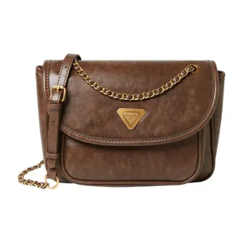 15 MINS Synthetic Leather Messenger Bag Crossbody Bag Shoulder Bag Regular Women's Coffee/Brown/Black