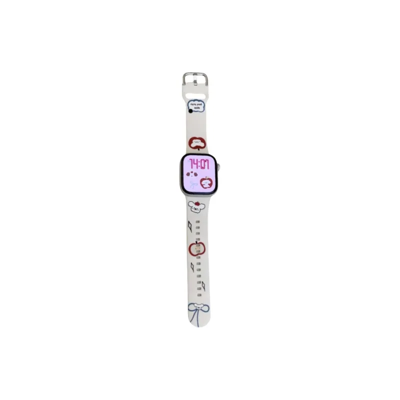 Vobafe Apple Compatibility Watch Band Silicone Material-12