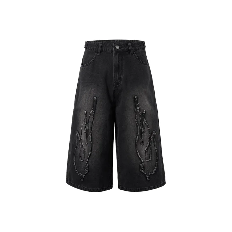 Bulking Tide Brand Denim Shorts Unisex-0