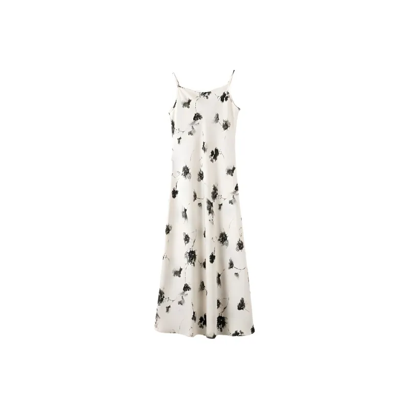 Late White Slip Dresses Women's Multicolor-1