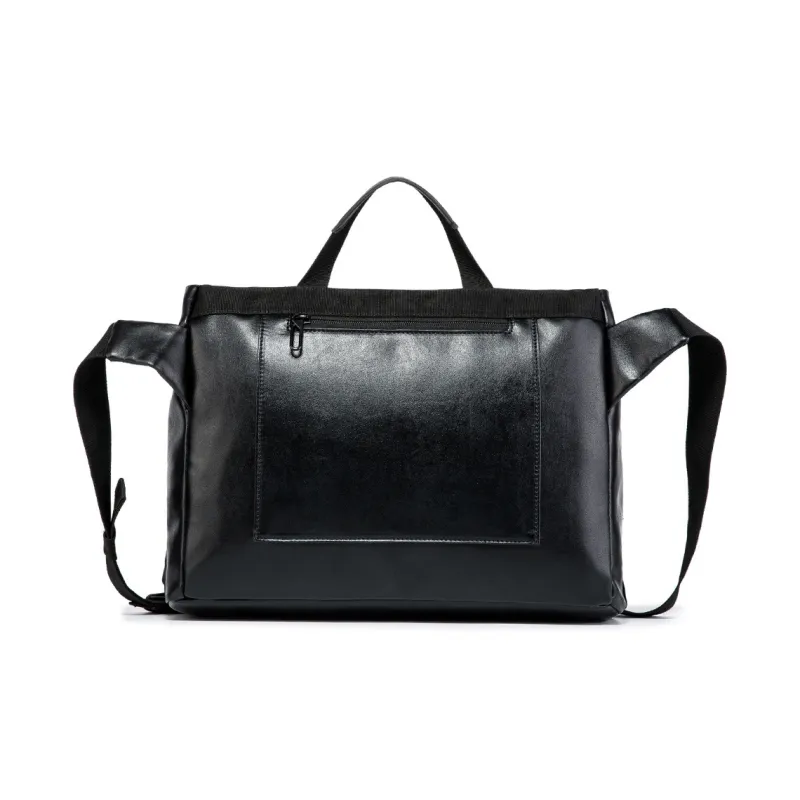 VIHUS Microfiber Handbag Men's Black-3