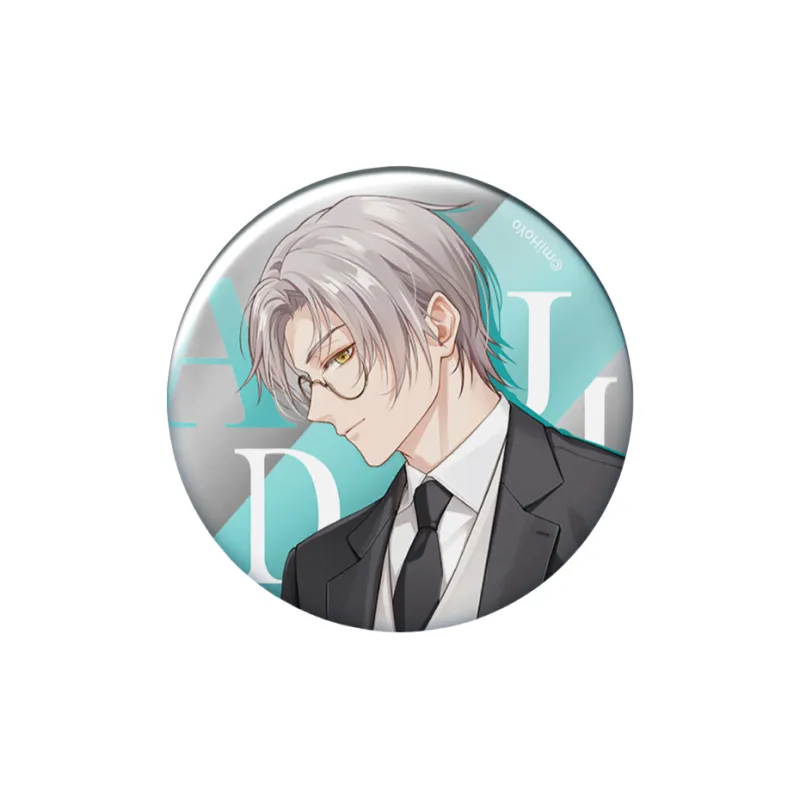 MIHOYO Xia Yan, Artem Wing, Mo Yi, Lu Jinghe Heartbeat Archive Collection, Tears Of Themis Badges-4