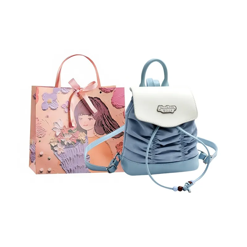 PARK DANCE PU Backpack Women's Multicolor-8