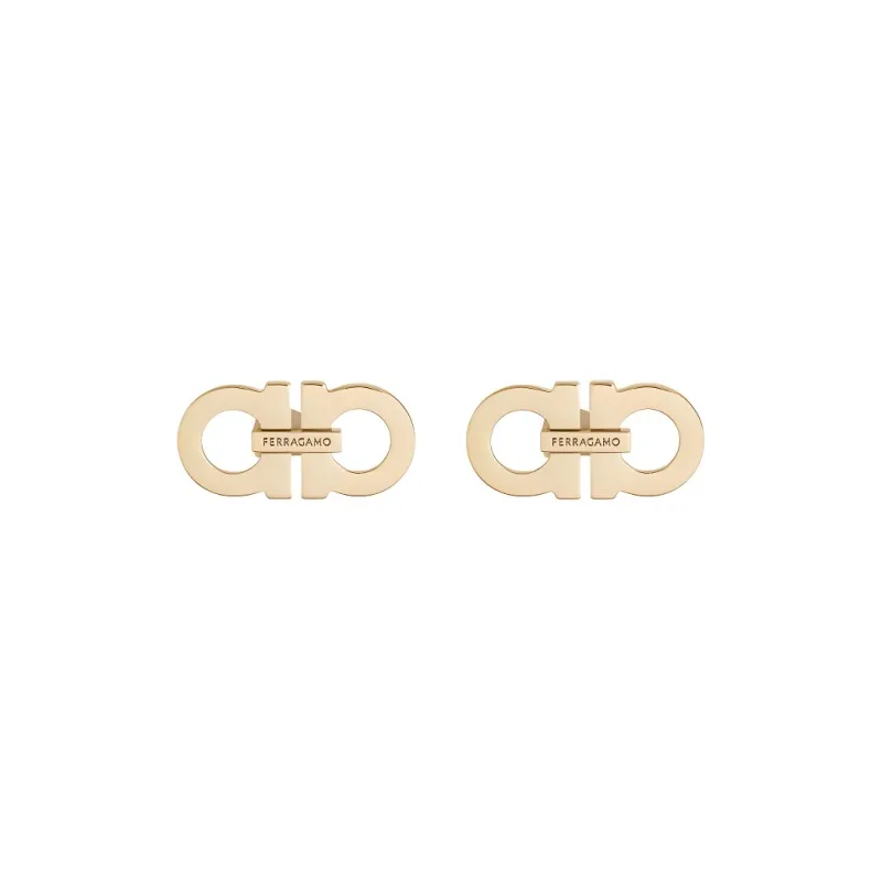 Ferragamo Double Gancini Earrings-0