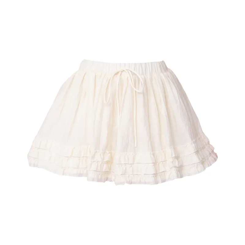 Ning Cai Yuer Casual Short Skirts Women's-0