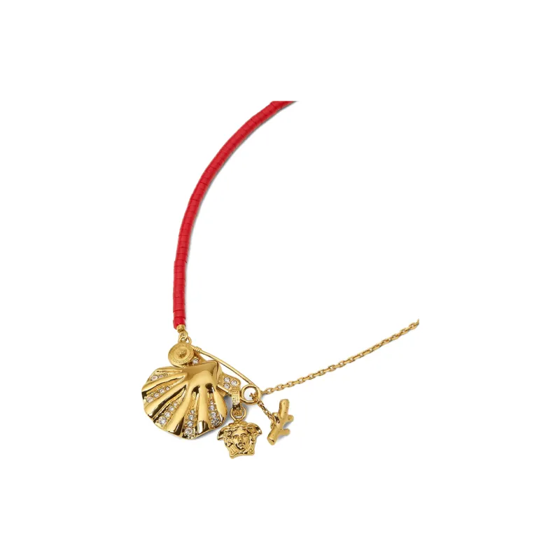 VERSACE Shell pendant Necklace-2