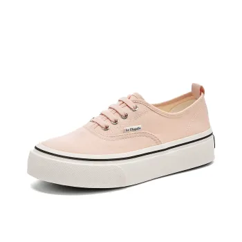 La Chapelle Low Top Canvas Shoes Women's Pink