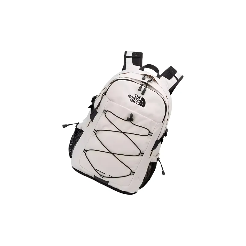 THE NORTH FACE Polyester Backpack Regular Unisex Ecru-1