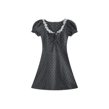YGPRW Short Sleeved Dress Women's