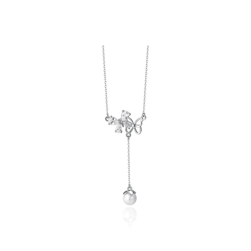 High Quality 925 Sterling Silver Necklace Fashion Necklace Women's-0