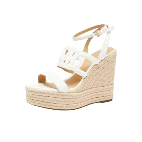 MICHAEL KORS One Strap Sandals Women's White