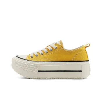 FIVE PLUS Height Increasing Low Top Skateboard Shoes Women's