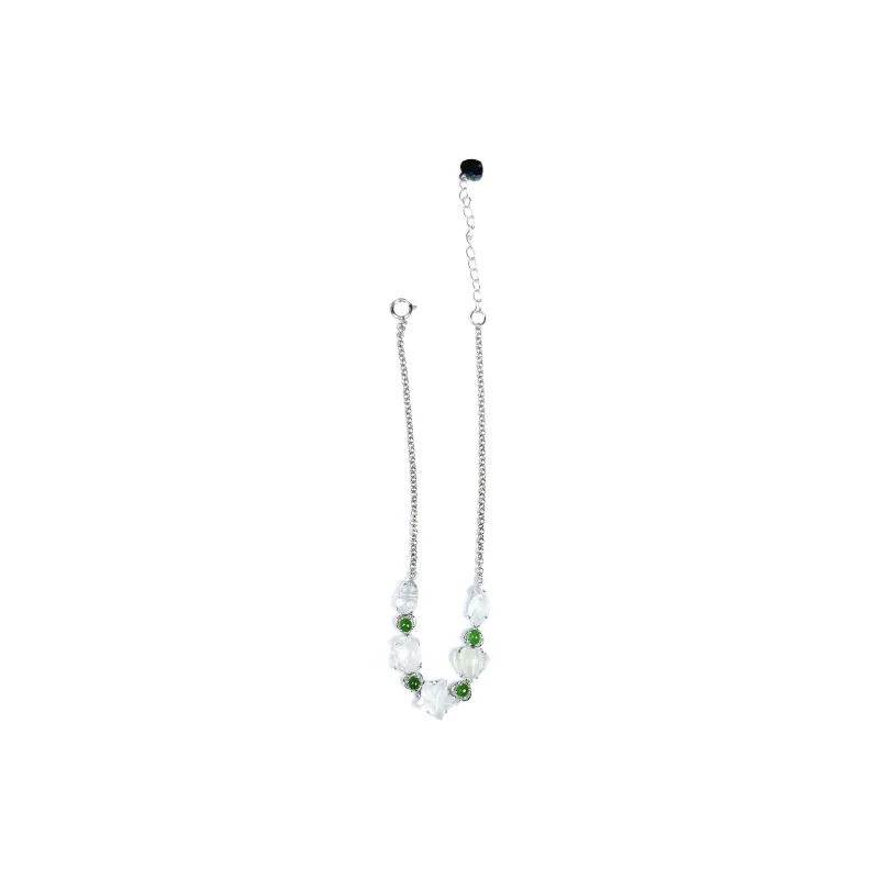 Qihua Ice Type Jadeite Bracelets Women's-0