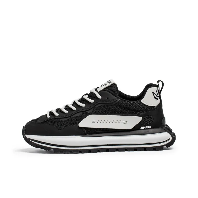 King Jinmai Abrasion Resistant Height Increasing Low Top Casual Shoes Men's-5