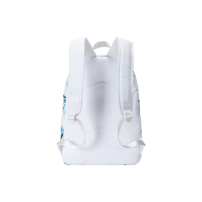 FINITE LOOP Eco Friendly Fabric Backpack Unisex White-2