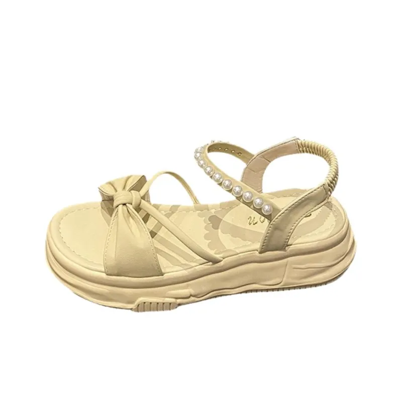 WUJI One Strap Sandals 5CM Women's-10