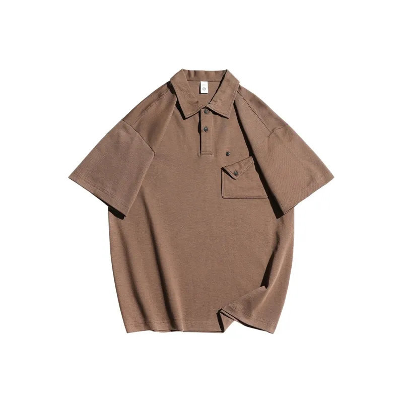 TONYBEAR Polo Shirts Men Khaki-0