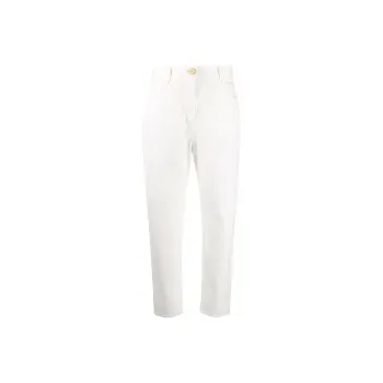 BALMAIN SS22 Jeans Women's White