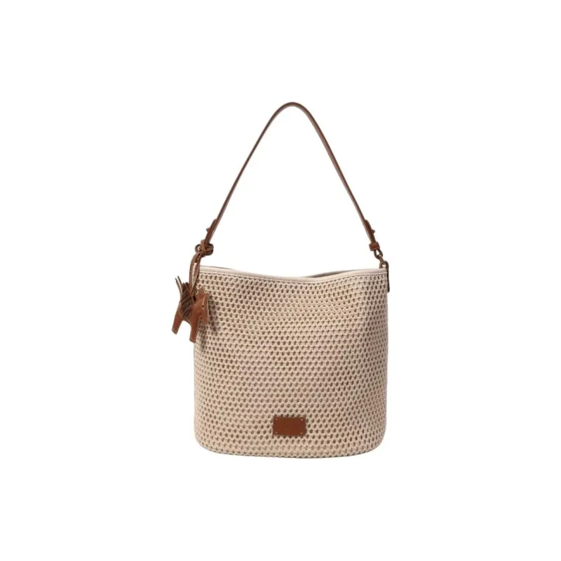PAYOT Linen Ronal Holiday Shoulder Bag Regular Women's Ecru-0